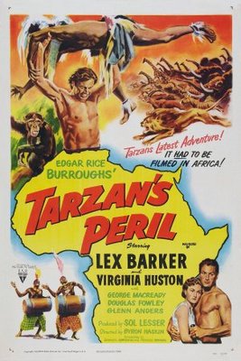 Tarzan's Peril movie poster (1951) mug
