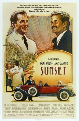 Sunset movie poster (1988) tote bag #MOV_2fa67aad
