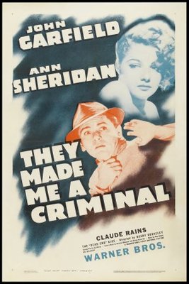 They Made Me a Criminal movie poster (1939) hoodie