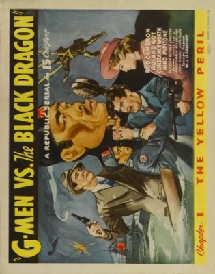G-men vs. the Black Dragon movie poster (1943) mouse pad