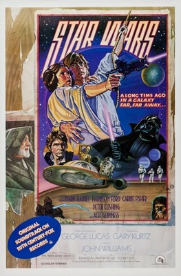 Star Wars movie poster (1977) Tank Top