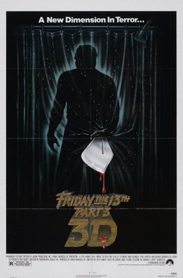 Friday the 13th Part III movie poster (1982) poster