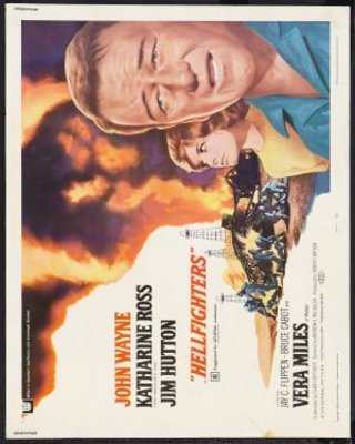 Hellfighters movie poster (1968) Longsleeve T-shirt