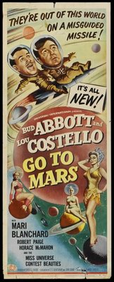 Abbott and Costello Go to Mars movie poster (1953) hoodie