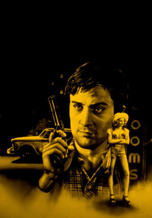 Taxi Driver movie poster (1976) Mouse Pad MOV_2ouvanbf