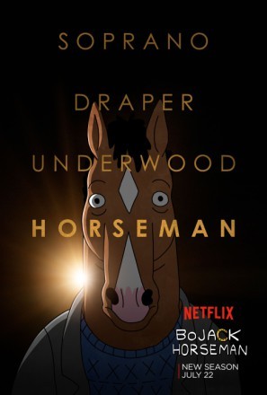 BoJack Horseman movie poster (2014) mouse pad