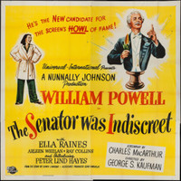 The Senator Was Indiscreet movie poster (1947) tote bag #MOV_2skudarh