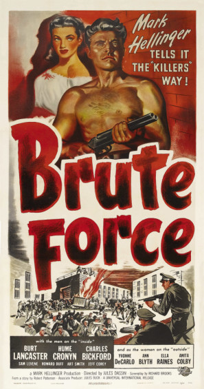 Brute Force movie poster (1947) Longsleeve T-shirt