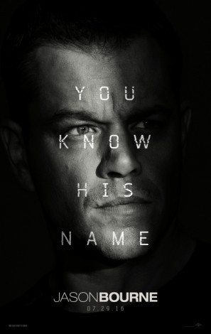 Jason Bourne movie poster (2016) poster