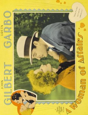 A Woman of Affairs movie poster (1928) calendar