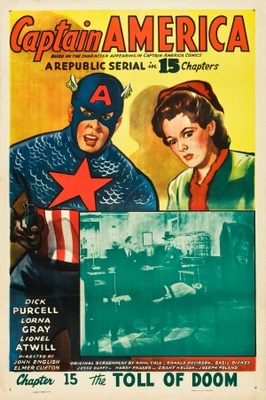 Captain America movie poster (1944) mouse pad
