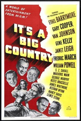 It's a Big Country movie poster (1951) Poster MOV_30354e50