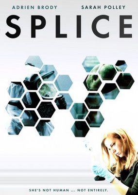 Splice movie poster (2009) tote bag