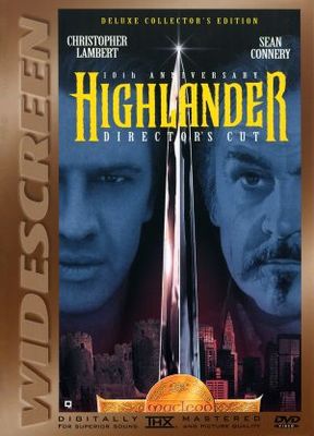 Highlander movie poster (1986) tote bag