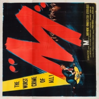 M movie poster (1951) Sweatshirt