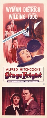 Stage Fright movie poster (1950) calendar