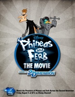 Phineas and Ferb: Across the Second Dimension movie poster (2011) t-shirt #MOV_30843bca