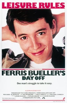 Ferris Bueller's Day Off movie poster (1986) calendar