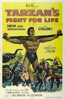 Tarzan's Fight for Life movie poster (1958) Sweatshirt #636999
