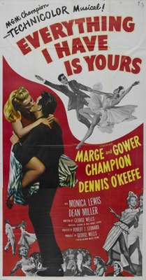 Everything I Have Is Yours movie poster (1952) poster