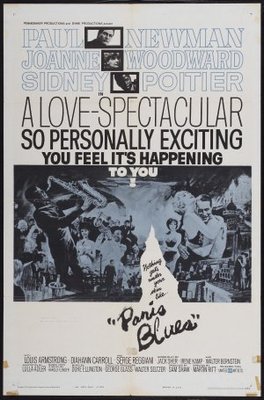 Paris Blues movie poster (1961) tote bag