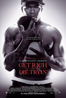 Get Rich or Die Tryin' movie poster (2005) tote bag