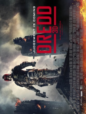 Dredd movie poster (2012) tote bag