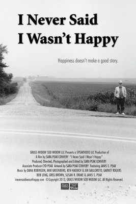 I Never Said I Wasn't Happy movie poster (2013) tote bag #MOV_31cc0a99