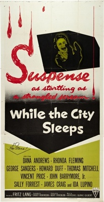 While the City Sleeps movie poster (1956) mug