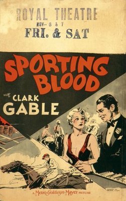 Sporting Blood movie poster (1931) Poster MOV_31d566ff