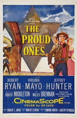 The Proud Ones movie poster (1956) poster