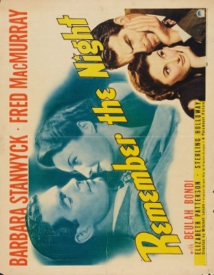 Remember the Night movie poster (1940) Sweatshirt