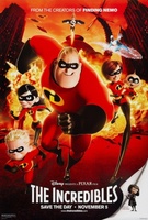 The Incredibles movie poster (2004) t-shirt #MOV_32538b6d