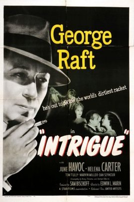 Intrigue movie poster (1947) calendar