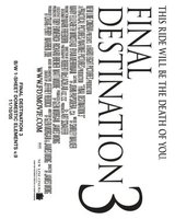 Final Destination 3 movie poster (2006) Longsleeve T-shirt #635385