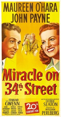 Miracle on 34th Street movie poster (1947) Sweatshirt