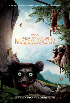 Island of Lemurs: Madagascar movie poster (2014) mouse pad