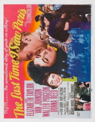 The Last Time I Saw Paris movie poster (1954) calendar