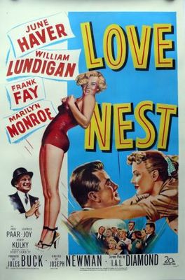 Love Nest movie poster (1951) hoodie