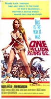One Million Years B.C. movie poster (1966) Sweatshirt #717263