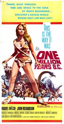 One Million Years B.C. movie poster (1966) poster