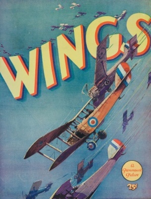 Wings movie poster (1927) mug