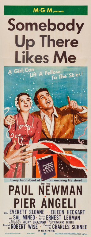 Somebody Up There Likes Me movie poster (1956) poster