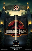 Jurassic Park 3D movie poster (2013) hoodie #783429