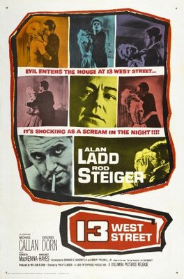 13 West Street movie poster (1962) calendar
