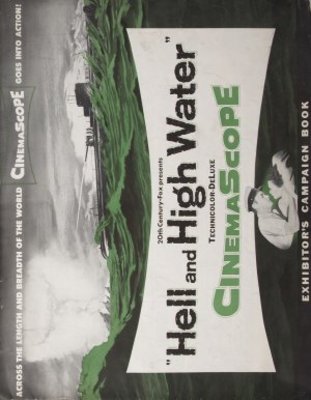 Hell and High Water movie poster (1954) poster