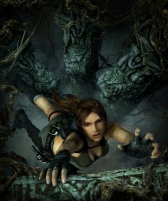 Tomb Raider: Underworld movie poster (2008) Longsleeve T-shirt