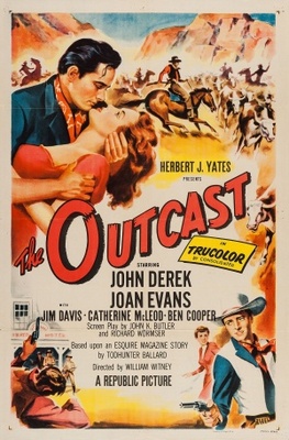 The Outcast movie poster (1954) mouse pad