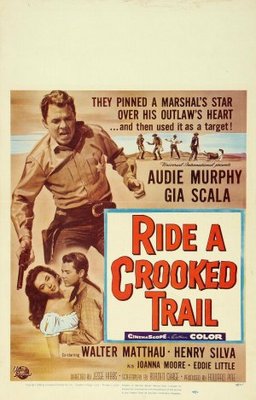 Ride a Crooked Trail movie poster (1958) calendar