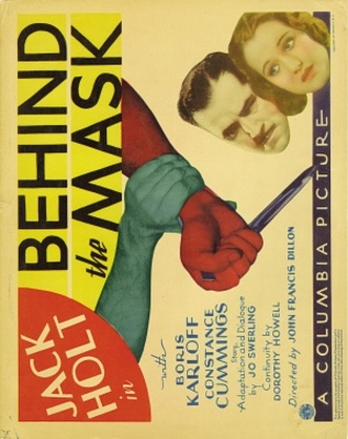 Behind the Mask movie poster (1932) tote bag